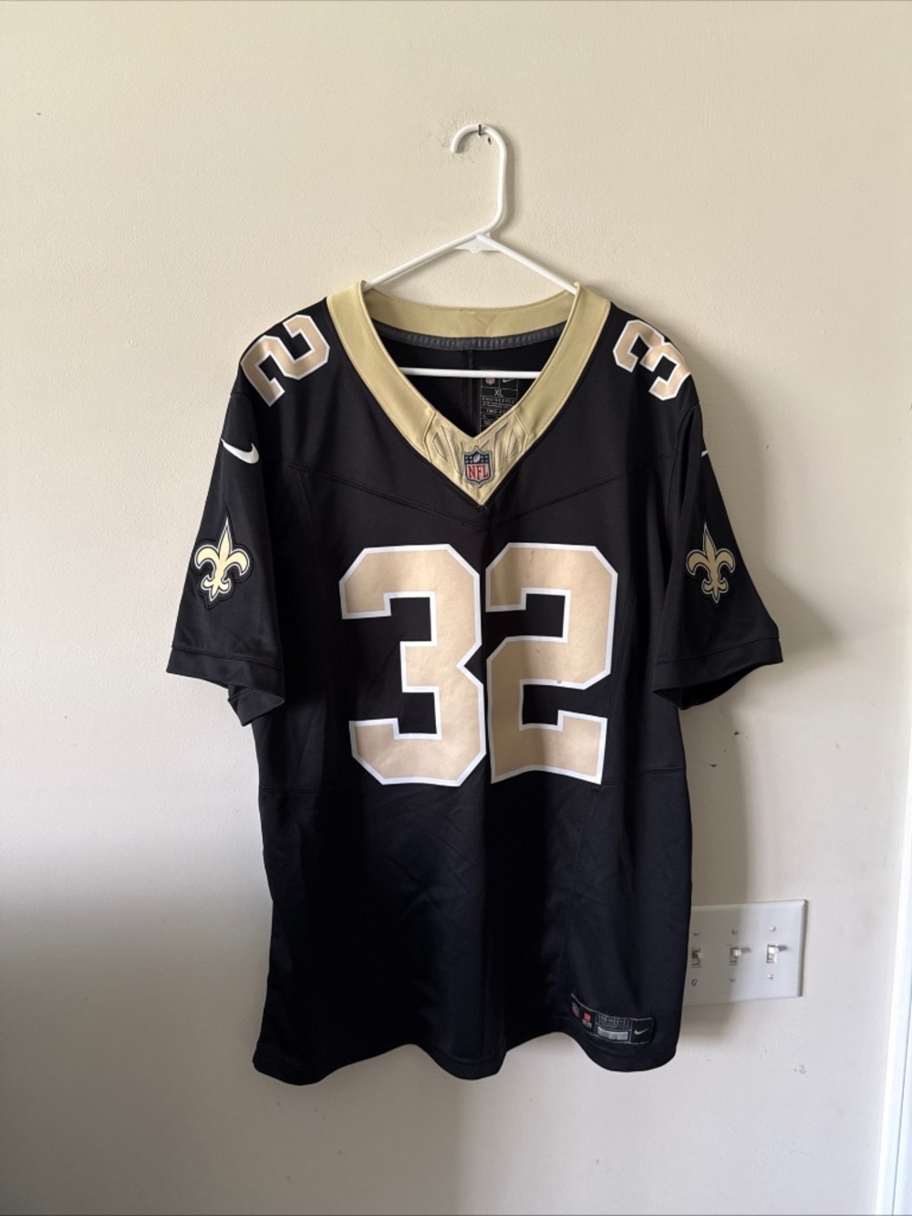 Men’s Nike Tyrann Mathieu #32 New Orleans Saints Vapor Lmtd Jersey Sz XL - RARE